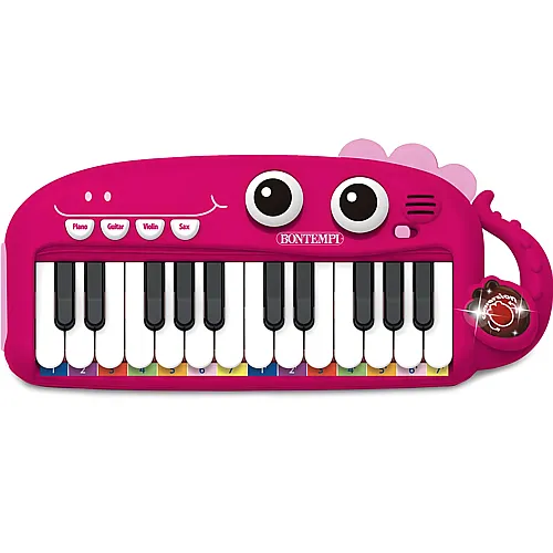 Bontempi Elektronik-Keyboard mit 24 Tasten Pink