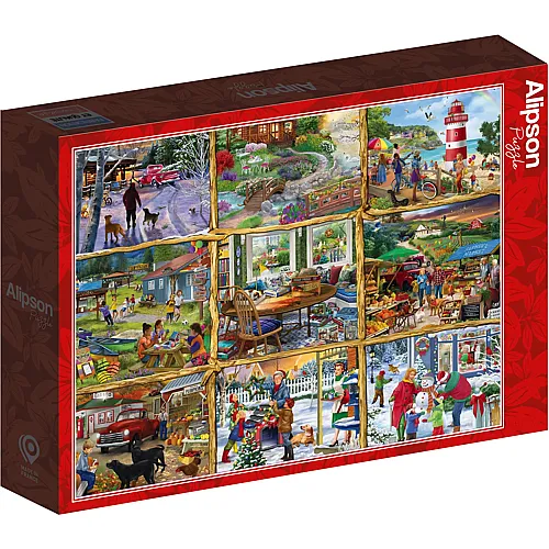 Alipson Puzzle F�r Alle Jahreszeiten (1000Teile)