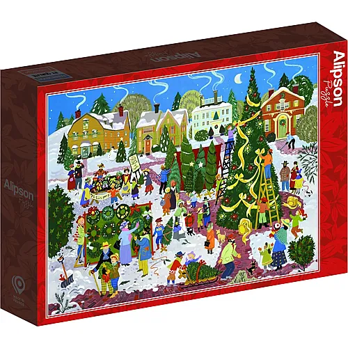 Alipson Puzzle Weihnachtsbaumfest (1000Teile)