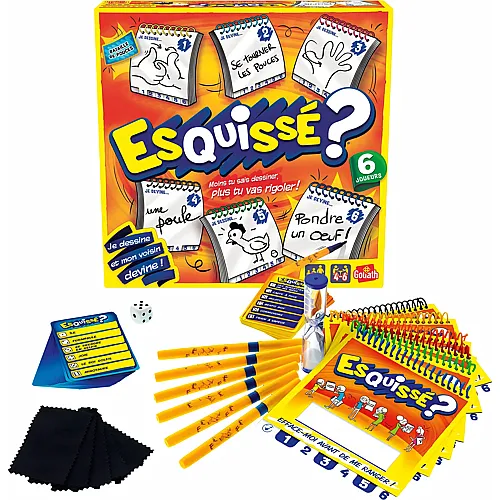 Goliath Esquiss�? Version 6 joueurs, f version fran�aise