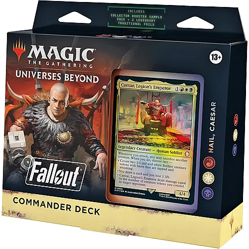 Magic The Gathering Fallout Commander-Deck - Hail, Caesar - English