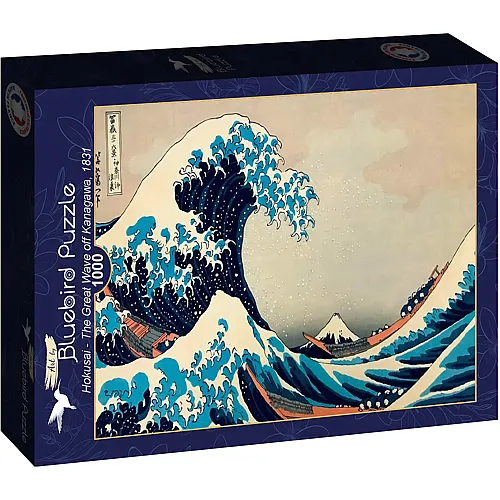 Bluebird Puzzle Katsushika Hokusai The Great Wave off Kanagawa, 1831 (1000Teile)