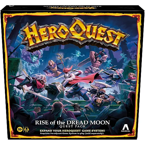 Avalon Hill HeroQuest Rise of The Dread Moon Quest Pack - Englisch