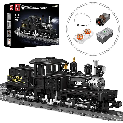 Mould King World Railway Dampflokomotive 12032