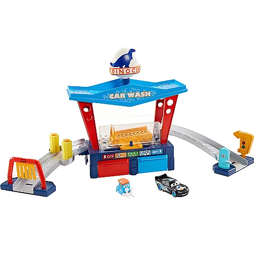 Mattel Disney Cars Farbwechsel Dinoco Autowaschanlage