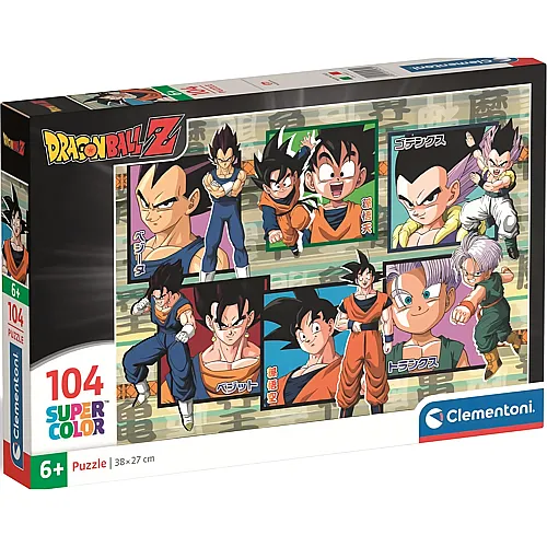 Dragon Ball Z 104Teile