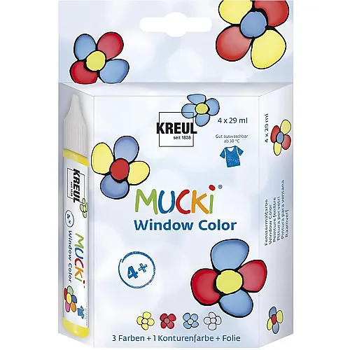 Fensterfarbe Set 4x29ml