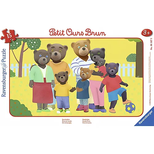Ravensburger Rahmenpuzzle - Der Kleine Braunb�r