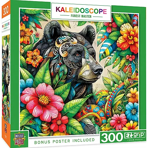 Master Pieces Puzzle Kaleidoscope Herrscher des Waldes - 300 Teile