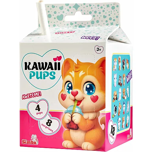 Simba Kawaii Pups 4 St�ck