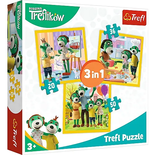 3 Puzzles - Treflikow - 20 Teile