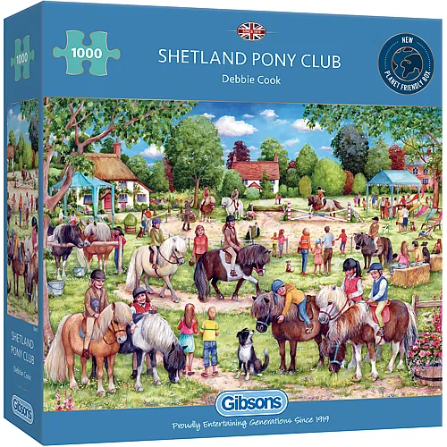 Gibsons Puzzle Shetland Pony Club (1000Teile)