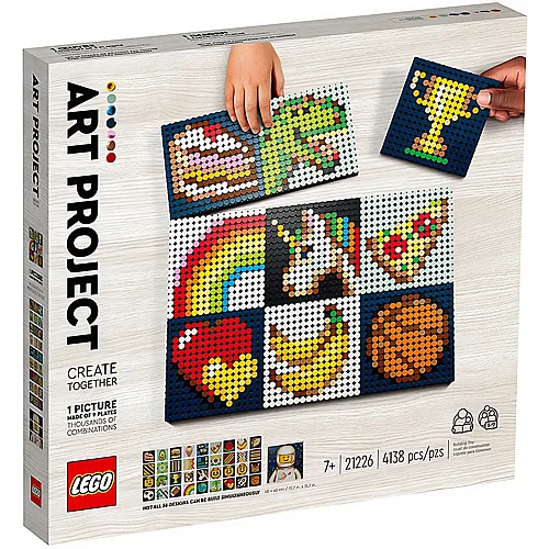 LEGO Art Gemeinsames Kunstprojekt (21226)