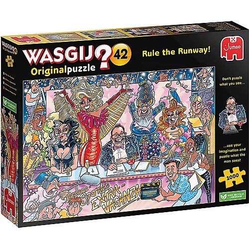 Jumbo Puzzle Wasgij Original 42 - Rule the Runway (1000Teile)