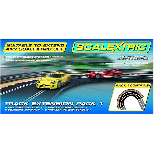 Scalextric SCX Track Extension Pack 1Curve