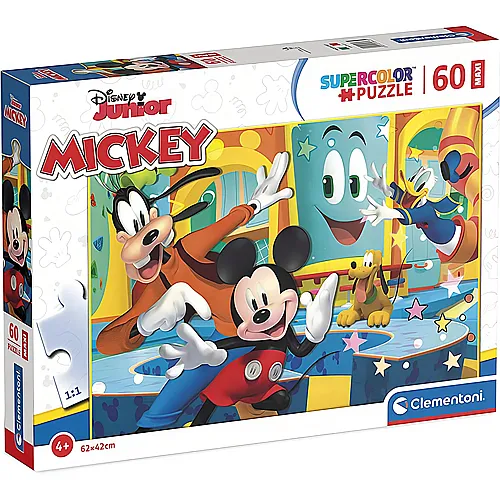 Clementoni Puzzle Supercolor Maxi Mickey Mouse (60XXL)