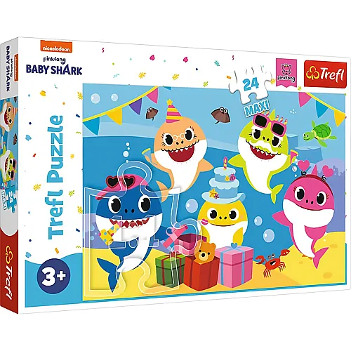 Trefl Baby Shark - 24 pi�ces