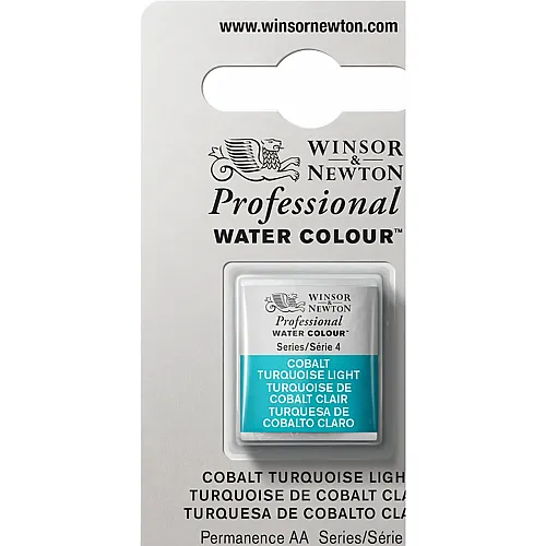 Winsor & Newton W&n Prof. Water Colour 1/2 N�pfchen Kobaltt�rkis Hell