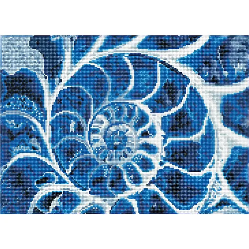 Diamond Dotz Blaue Nautilus
