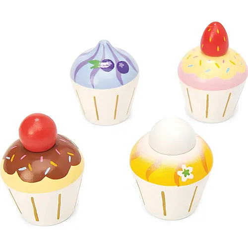 Le Toy Van Honeybake 4 Cupcakes mit Geschenkbox