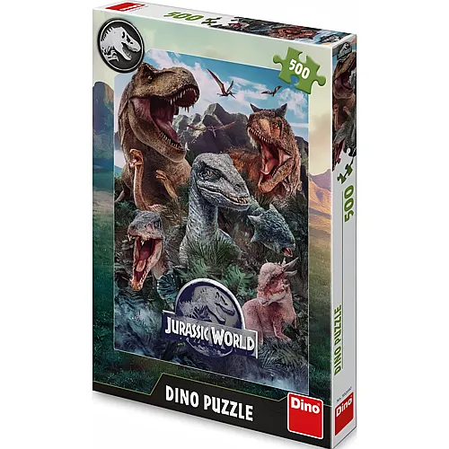 Dino Puzzle Jurassic World (500Teile)