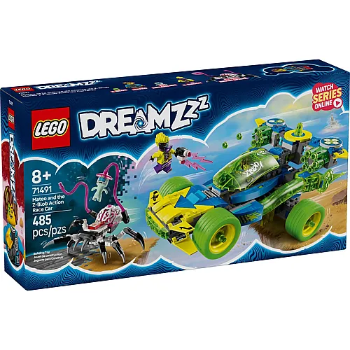 LEGO DREAMZzz Mateo mit dem Z-Blob Action-Rennwagen 71491