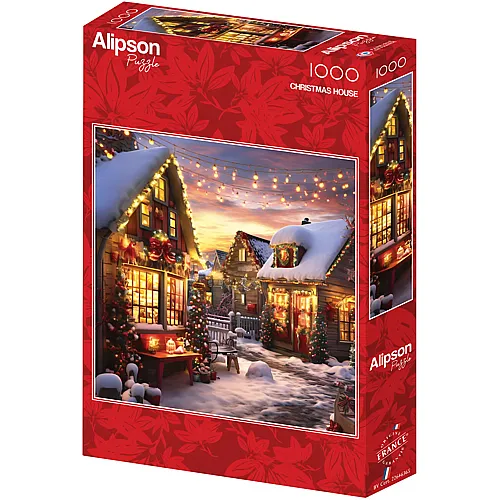 Alipson Puzzle Weihnachtshaus - 1000 Teile