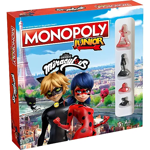 Winning Moves Monopoly Junior Miraculous (DE)