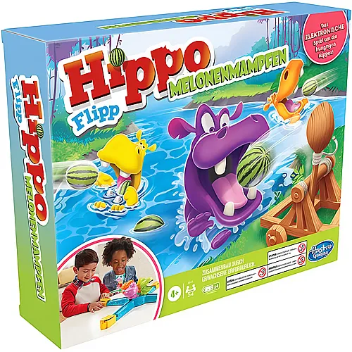Hasbro Gaming Hippo Flipp Melonenmampfen (DE)