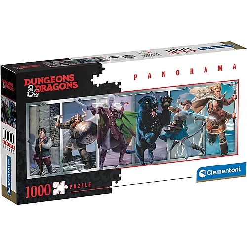 Panorama  Dungeons & Dragons 1000Teile