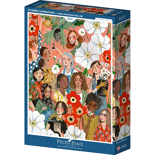 Pieces & Peace Puzzle Frauen im Garten (500Teile)