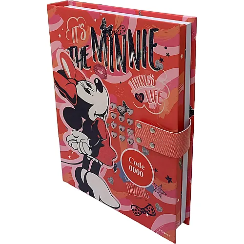 Kids Licensing Minnie Mouse Geheimes Tagebuch mit Sound