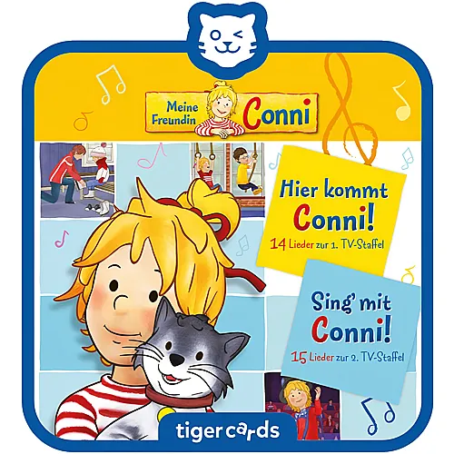 Tigermedia tigercard Meine Freundin Conni - Hier kommt Conni & Sing mit Conni (DE)