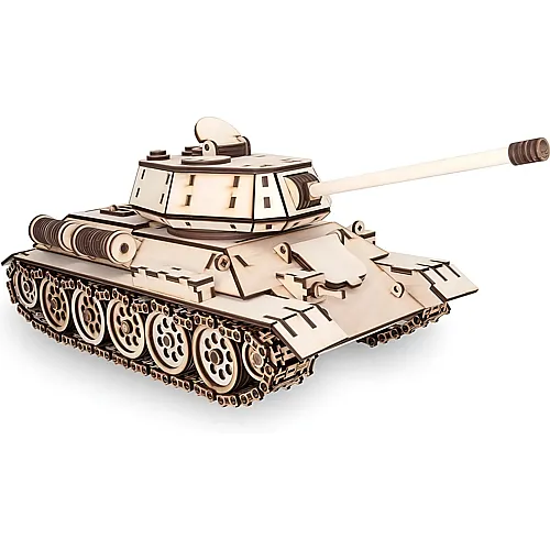 Eco Wood Art 3D Holz Modellbausatz - Russischer Panzer T34