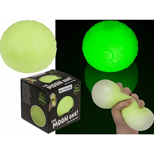 Sombo Mond XL Antistress Ball 10cm, Glow in the Dark