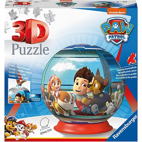 Ravensburger Puzzleball Paw Patrol (72Teile)