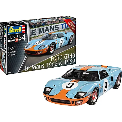 Revell Level 4 Ford GT40 Le Mans 1968