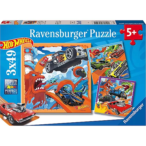3in1 Hot Wheels - 49 Teile