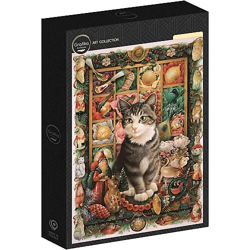 Grafika Puzzle Art Collection Harry and the Christmas Decorations (1000Teile)