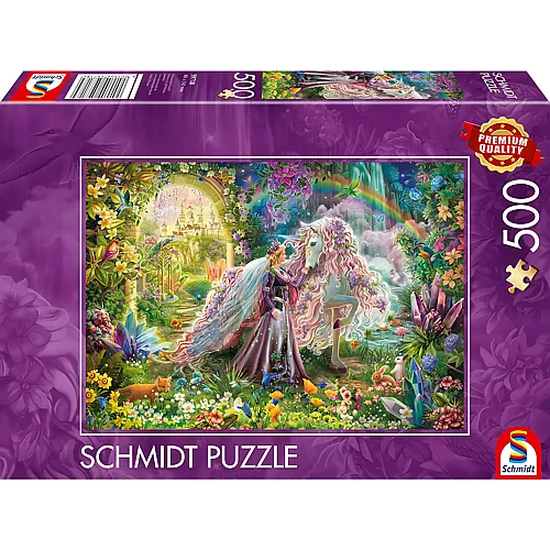 Traumreise mit Einhorn - 500 Teile