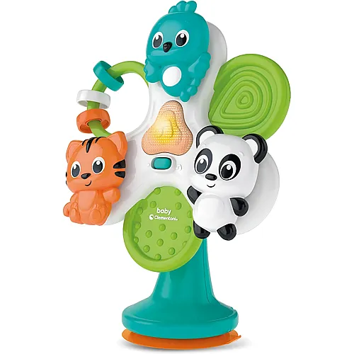 Clementoni Baby Round Animals-Windrad mit Tieren