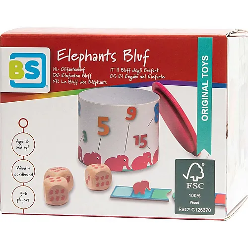 BS Toys Spiel 'pinke Elefanten' 2 - 6 Spieler