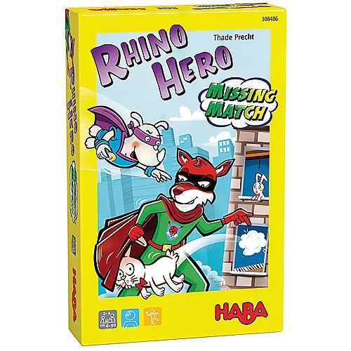 HABA Spiele Rhino Hero  Missing Match