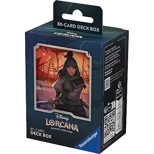 Ravensburger Disney Lorcana Aufstieg der Flutgestalten - Deck Box Mulan - Deutsch