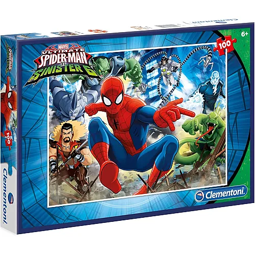Clementoni Puzzle Spiderman Ultimate Spider-Man  Sinister 6 - 100 Teile