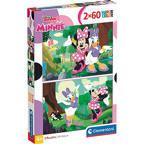 2in1 Minnie Mouse und Daisy 60Teile
