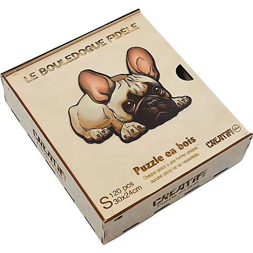 Die treue Bulldogge - 120 Teile
