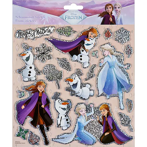 Undercover Schaumstoffaufkleber Frozen