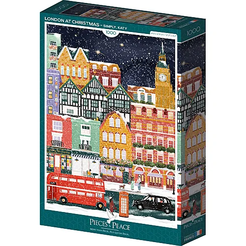 Pieces & Peace Puzzle London at Christmas - 1000 Teile