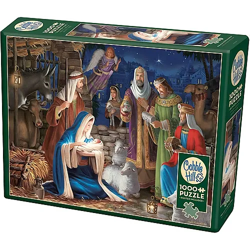 Cobble Hill Puzzle Liz Goodrick-Dillon Miracle in Bethlehem (1000Teile)